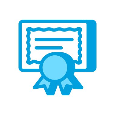 Vektör lisans simgesi. Logotype