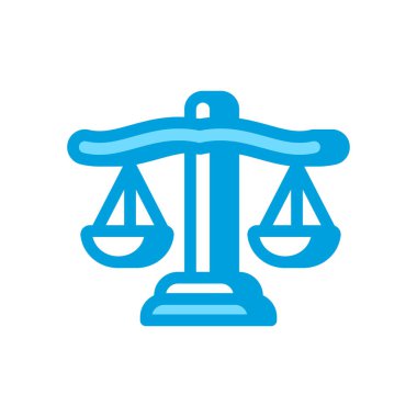 Vektör olarak kanun simgesi. Logotype