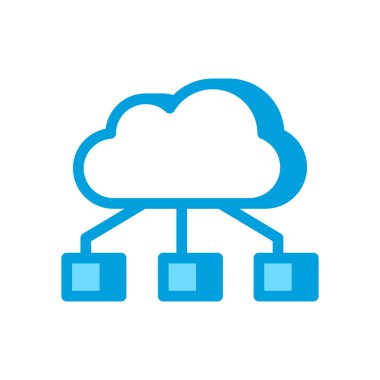 Vektör olarak büyük veri simgesi. Logotype