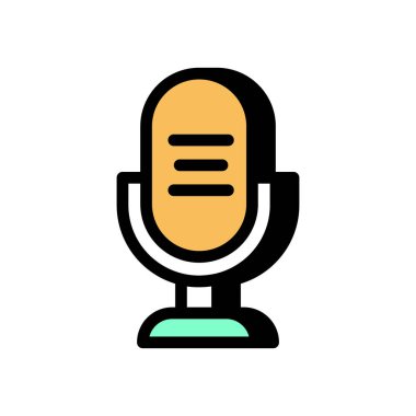 Vektör olarak ses kontrol simgesi. Logotype