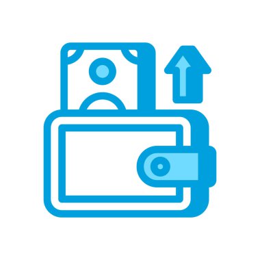 Gider simgesi vektörde. logotype