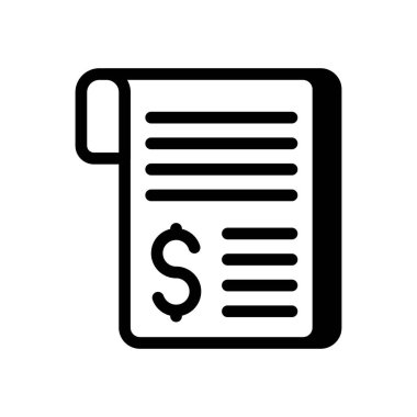 Stok Ayrıntıları simgesi vektörde. Logotype