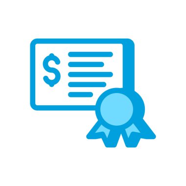 Vektör olarak Bond ödülü simgesi. Logotype