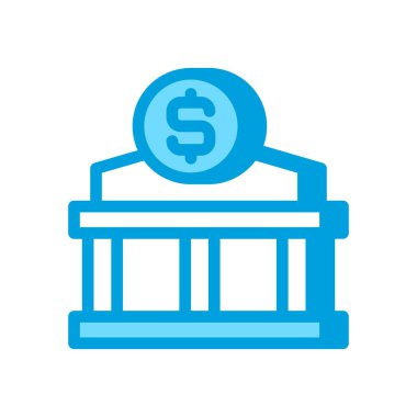 Yatırım bankacılığı ikonu. Logotype