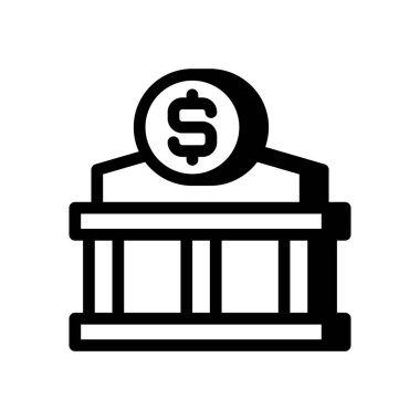 Yatırım bankacılığı ikonu. Logotype