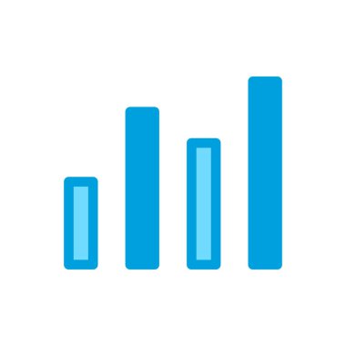 Ekonomik büyüme ikonu. Logotype