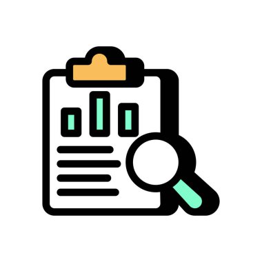 Mali Analiz ikonu. Logotype