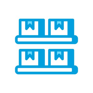 Vektör olarak envanter simgesi. Logotype