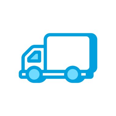 Taşıma simgesi vektörde. Logotype