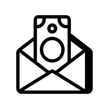 Salary icon in vector. Logotype