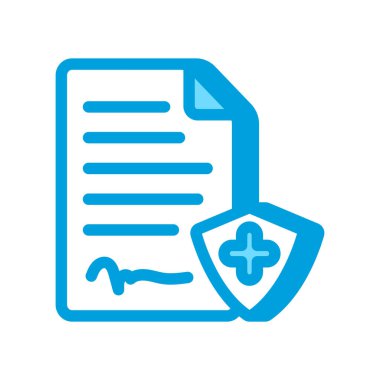 Sağlık Sigortası ikonu. Logotype