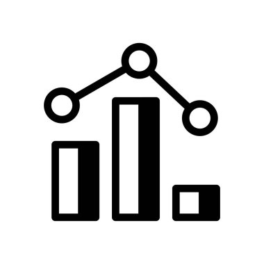 Analitik simge vektöründe. Logotype