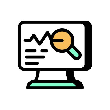 Vektör simgesi analiz ediliyor. Logotype