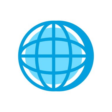 Ağ simgesi vektörü. Logotype