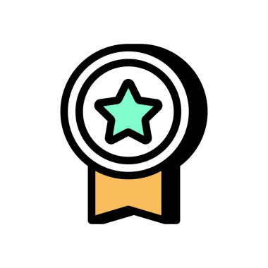 Vektör olarak geçerlilik simgesi. Logotype