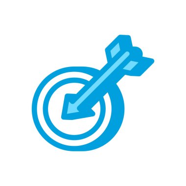 Vektör doğruluk simgesi. Logotype