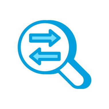 Traffic Analysis icon in vector. Logotype