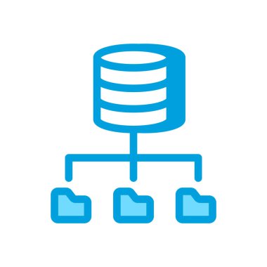 Veri Yapısı simgesi vektörde. Logotype