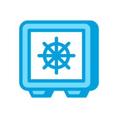 Vektör olarak güvenlik simgesi. Logotype