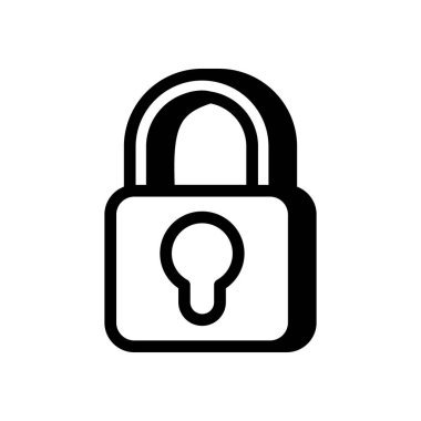 Vektör olarak akıllı güvenlik simgesi. Logotype