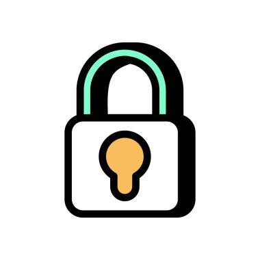 Vektör olarak akıllı güvenlik simgesi. Logotype