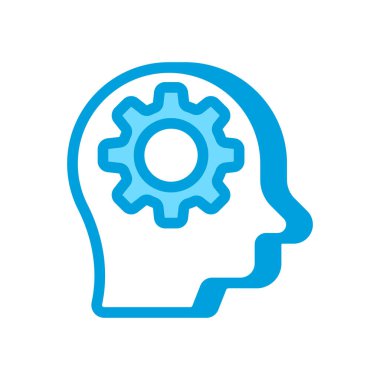 Kritik düşünme ikonu. Logotype