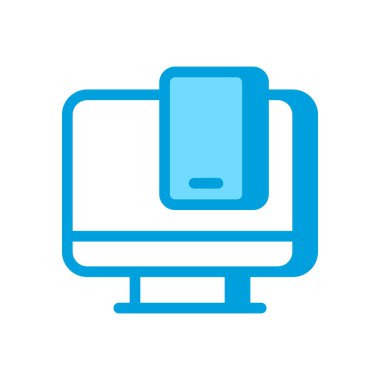 Aygıt simgesi vektörü. Logotype