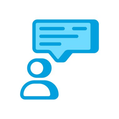 Kullanıcı hikayeleri simgesi vektörde. Logotype