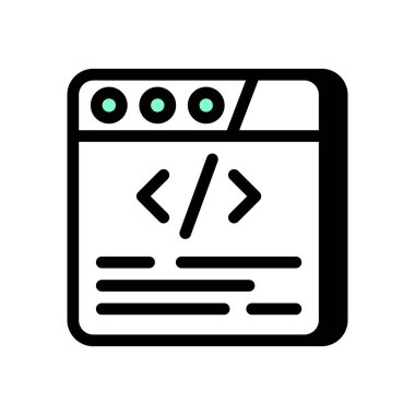 Dava simgesini vektör olarak test et. Logotype