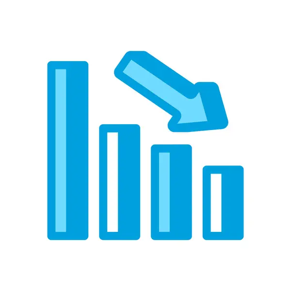 Decrease Icon Vector Logotype