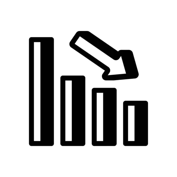 Decrease Icon Vector Logotype