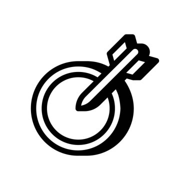 Goal icon in vector. Logotype
