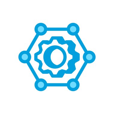 Vektör içinde işbirliği simgesi. Logotype