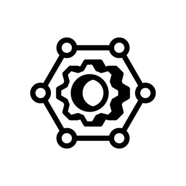 Vektör içinde işbirliği simgesi. Logotype