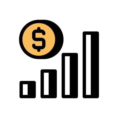 Yatırım Geliştirme ikonu. Logotype