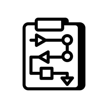 Vektör içinde işlem simgesi. Logotype