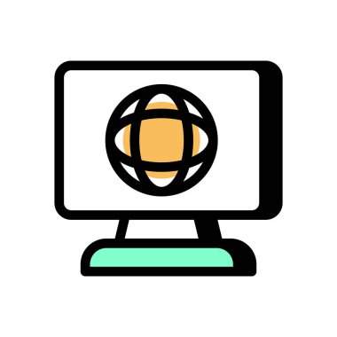 Outsource icon in vector. Logotype