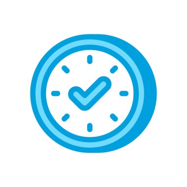 Project Complete icon in vector. Logotype