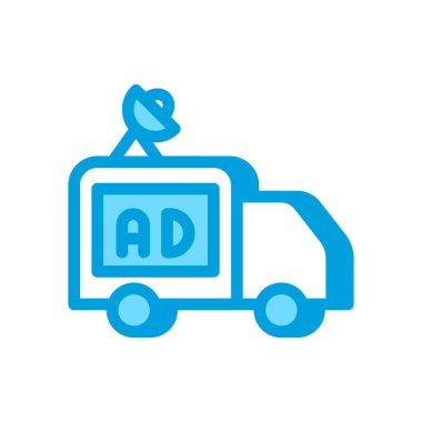 Van simgesi vektör olarak tanıtılıyor. Logotype