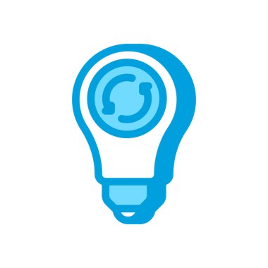 Fikir simgesini vektörde paylaş. Logotype