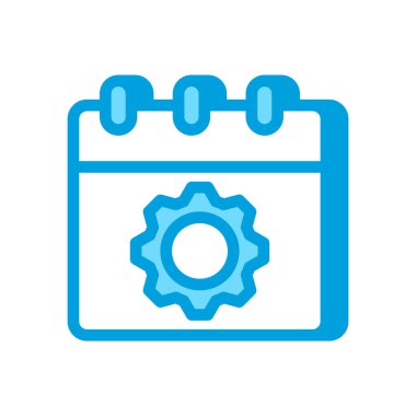 Etkinlik Yönetimi simgesi vektörde. Logotype