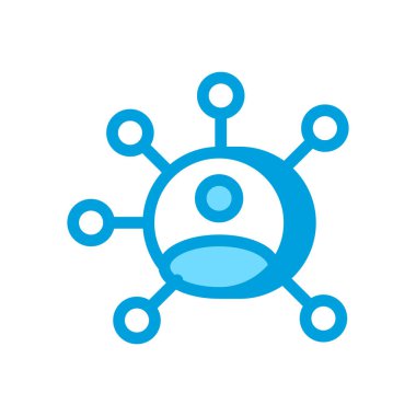 Vektör olarak bağlantı simgesi. Logotype