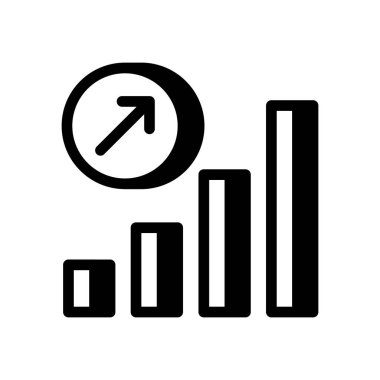 Vektör içinde ilerleme simgesi. Logotype