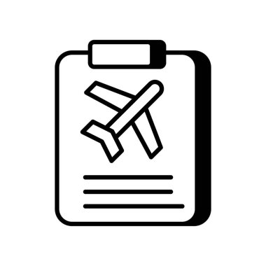 Vektör olarak Seyahat Bakımı simgesi. Logotype