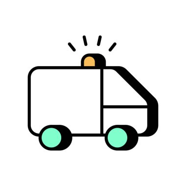 Tıbbi ikon vektör olarak. logotype