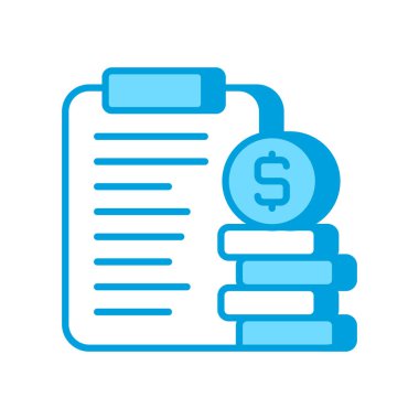 Vektör olarak muhasebe simgesi. Logotype