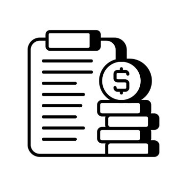 Vektör olarak muhasebe simgesi. Logotype