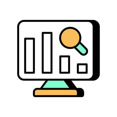Vektör içinde actuary simgesi. Logotype