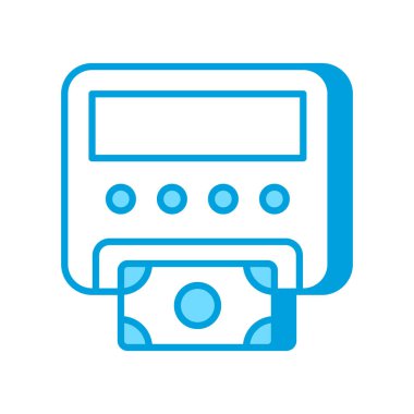 Vektör olarak fon simgesini geri çek. Logotype