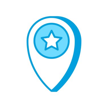 Vektör olarak yerel SEO simgesi. Logotype